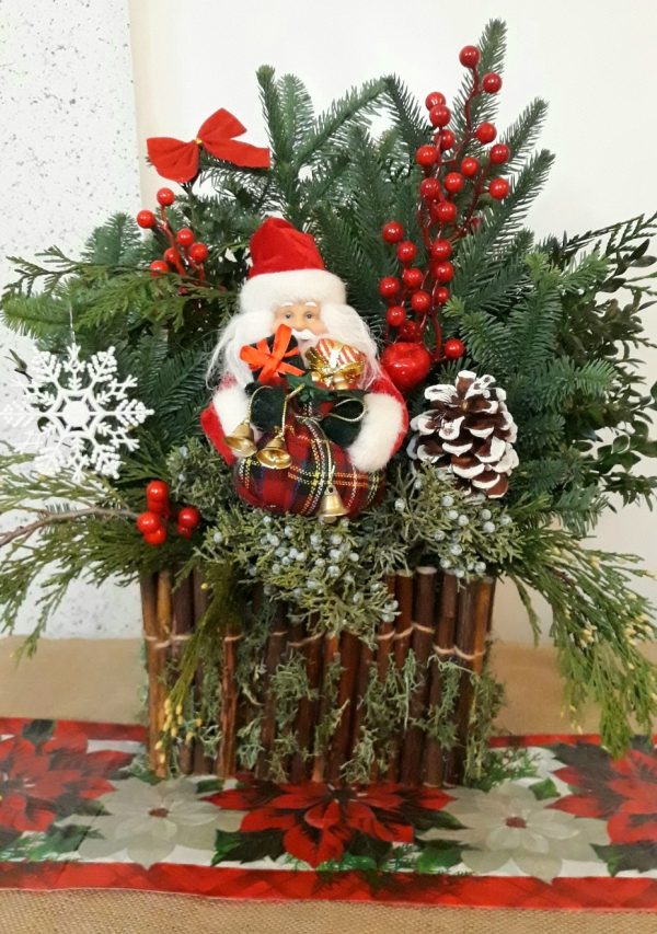 Flowers - Gr3 - Christmas Holiday Flower Tree